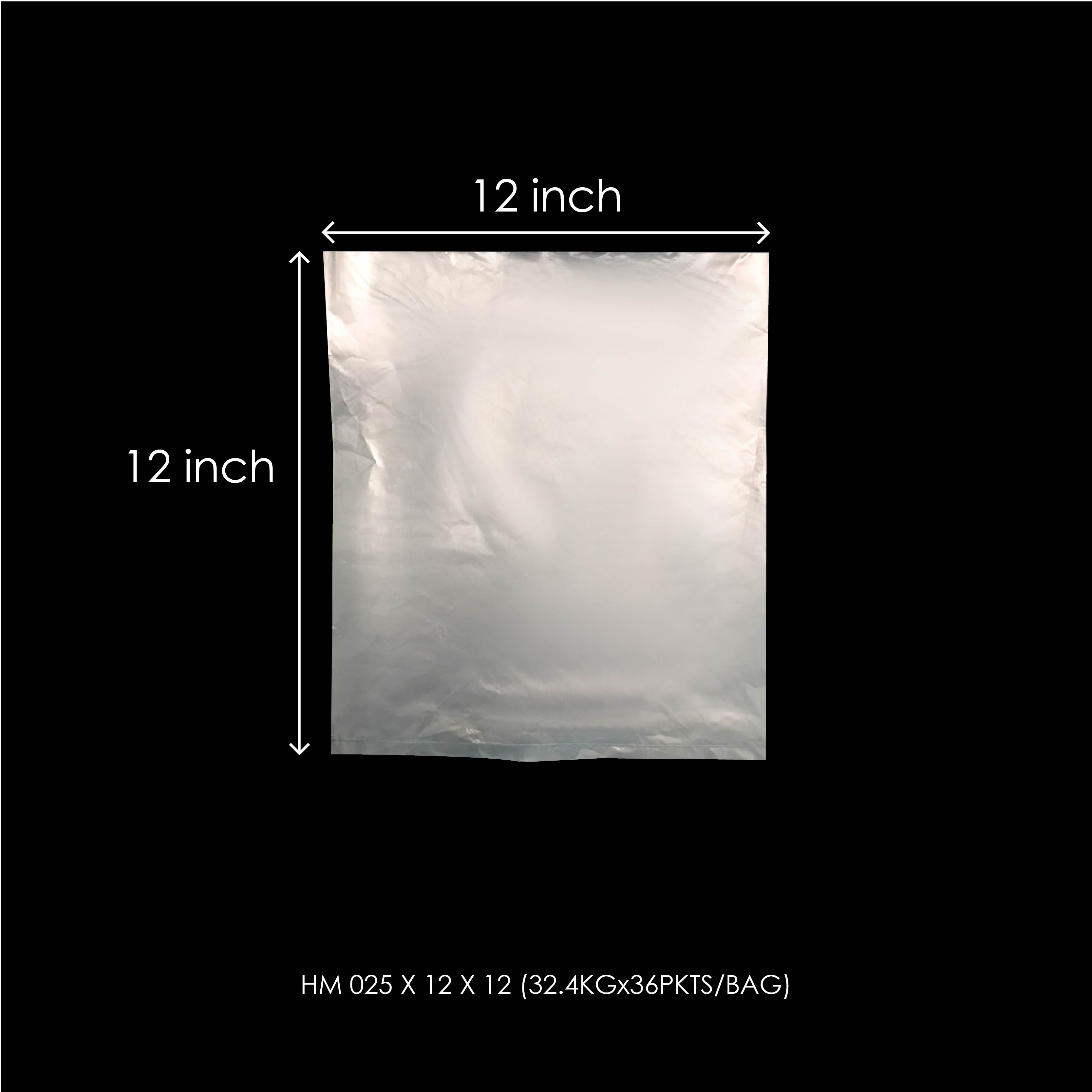 HM 0.025MM X 12" X 12" 